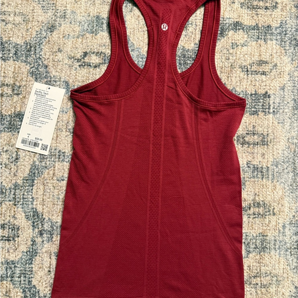 Lululemon Swiftly Tech Racerback‎ Size 4 NWT - Picture 3 of 4